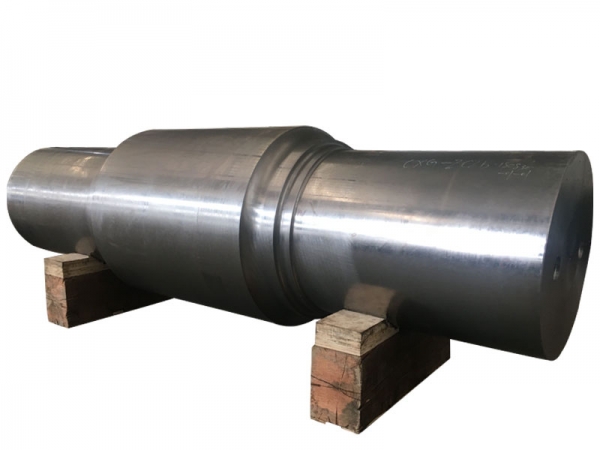 Rotary kiln roller shaft