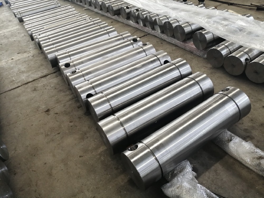 Excavator pin shaft